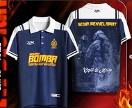 38c1f SKUAD PENYELAMAT Malaysia BAMBA polo SHIRT SEDIA MENYELAMAT Unisex 3d Print tshirts JERSERY Fu