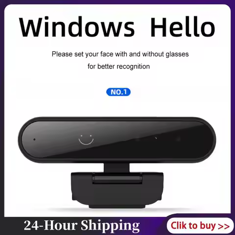 For Windows Hello Web Cam Facial Recognition Webcam 1MP 720P/2MP 1080P USB Webcam Computer Webcam fo