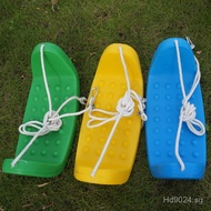 Indoor Outdoor Kindergarten Children's Hanging Chair Swing Board Plastic Children's Indoor U Swing T
