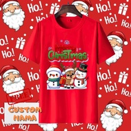 DMOOND | MEERY CHRISTMAS 9 Kids T-Shirt | Christmas | 30s Cotton Children's T-Shirt | GD GD GD
