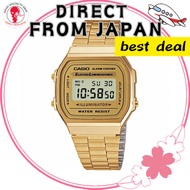 [CASIO STANDARD] Wristwatch A-168WG-9W Import Model【Directly shipped from Japan, fast delivery】