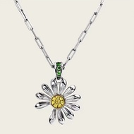 G-Dragon Daisy Necklace, High-end Collarbone Chain, Full-Diamond Daisy Necklace, GD's Same Style G-D