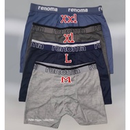 BOXER 3IN1 FOR MEN - RENOMA HITAM