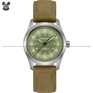 HAMILTON H70205860 Men's Analog Watch KHAKI FIELD TITANIUM AUTOMATIC 38mm Leather Strap Green *Origi