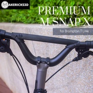 Brompton T Line | Handlebar Bridge | Extender | M Snap Handlebar Brace Bridge Extender for Brompton