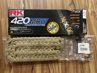 RK 420 MRU-110L 黃金油封鏈條 MSX125 GROM MONKEY125