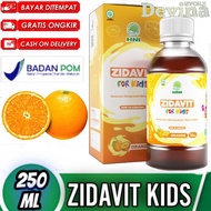 Obat Penambah Nafsu Makan Untuk Anak - Penggemuk Badan - Minuman Vitamin Anak Zidavit Kids HNI HPAI