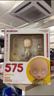 (N)開封品 Good Smile GSC Nendoroid 575 One Punch Man Saitama 一拳超人 埼玉 黏土人 575
