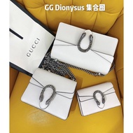 Gucci New Style Full Leather Dionysus Dionysus Bag Mini Chain Bag Small Medium Shoulder Messenger Ba