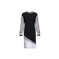 Tshirt Muslimah Oren Sport - Black/Grey/White