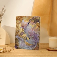 Pink Fox iPad Case,iPad Air Case For 13"/11"iPad Pro 2024,13"iPad Air 6 Case,iPad mini 6 Case,10.9"i