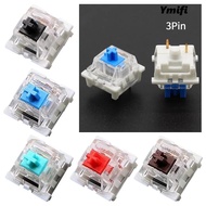 YMIFI 10pcs Mechanical Keyboard Switch, Linear Silent Gaming Switch,   LED Clicky Tactile MX Switch