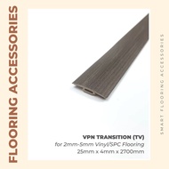 2700mm Long VPN Transition for Vinyl Flooring &amp; SPC Flooring Accessories (2mm to 5mm Panel)