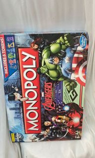 全新孩之寶（Hasbro）Marvel Avengers 復仇者聯盟大富翁含中文說明書