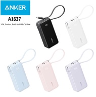 ANKER Fusion 10K 30W - Powerbank 10000mAh and USB-C Charger 30W - A1637 - Powerbank 10,000mAh + Char
