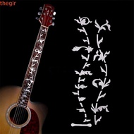 THEGIRL8B Cross Inlay Decals 22 Styles Musical Instrument Guitar Inlay Sticker Acoustic Guitar Bass 