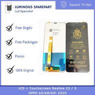 Termurah Lcd + Touchscreen Realme 5/5I/5S/C3/Oppo A5/A9/A31 2020 Ori