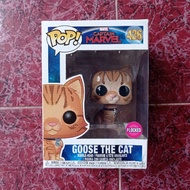 Funko Pop! Captain Marvel-Goose The Cat 426 FLOCKED! Velvet Surface Special