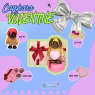 F.K. FIGURE FIGURE FIGURE | CHUB & BUB - MAGNETIC 3D PRINTED CAPYBARA VALENTINE MODEL