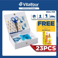 Compact Mini First Aid Kit VitalFour Peti Pertolongan Cemas