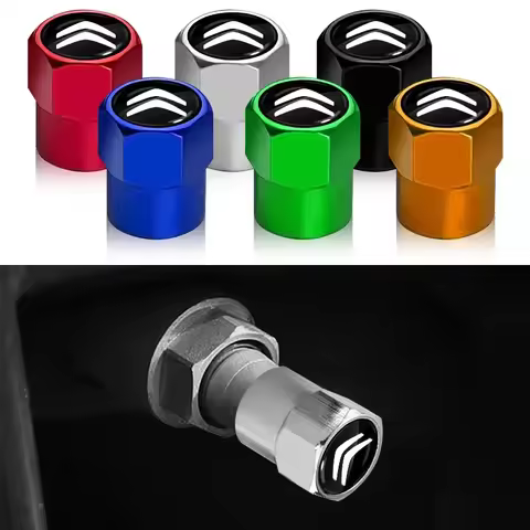 4Pcs Car Valve Stem Caps Cover Waterproof Car Accessories For Citroen berlingo xsara picass Car styl