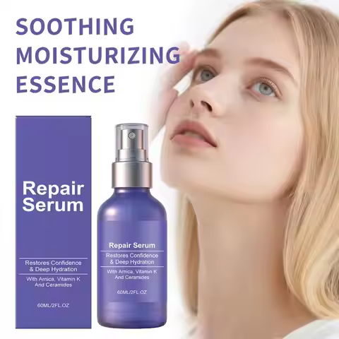 Vitamin K Repair Soothing Serum 60ml With Arnica Ceramide Hydrating Moisturizing Essence Rejuvenate 