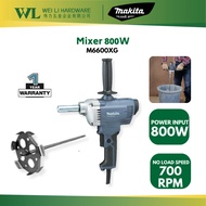 Makita MT M6600XG Mixer 800W/Mesin Kacau Simen/Heavy Duty/Mesin Bancuh Simen