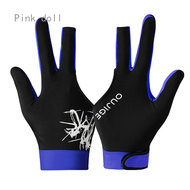 Professional Billiard Gloves Light And Breathable Three-Finger Gloves Snooker Table Tennis Non-Slip 