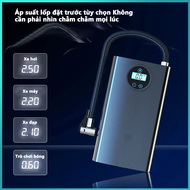 OOKAS Bơm Xe Máy Màn Hình Hiển Thị Kỹ Thuật Số