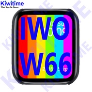 KIWITIME IWO W66 Smart Watch Series 6 for Support Bluetooth Call Heart Rate ECG Pedometer Customize