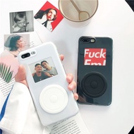 Ipod case can insert photo card