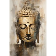 2025 Buddha Fine Art Buddha Canvas Painting Zen Wall Art Figurative Wall Art Extra Large Abstract Pa