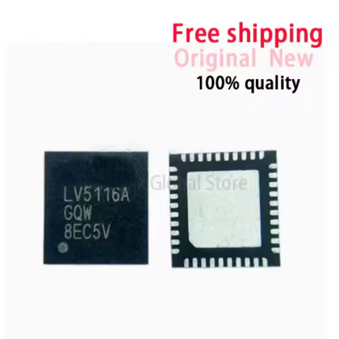 (2piece)100% New LV5116A LV5116AGQW QFN-40 Chipset