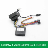 Car 16pin Wiring Harness Adapter Canbus Box Decoder Android Radio Power Cable For BMW 3 Series E90 E