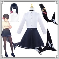 Ellen Joe Zzz Cosplay Costume Wig Tail Zenless Zone Zero Cos Victoria Housekeeping Women JK Uniform 
