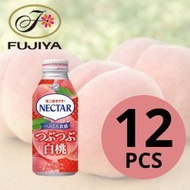 不二家 粒粒果肉白桃果汁飲品 果汁25% (桃味升級) 380g x 12