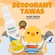 TOSCA natural Deodorant Spray 100ml Deo Baby Fresh - Liquid Alum natural alum deodorant SAFE FOR PRE