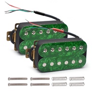 Green Pearl Electric Guitar Humbucker Adjustable Screw Dual Coil for 6 String Electric Guitar Coil S