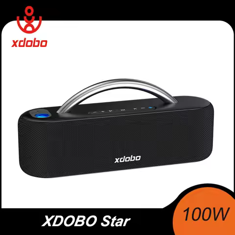 XDOBO Star 100W Soundbar Wireless Bluetooth Speaker with Projector Light TWS Mode 3D Surround Stereo