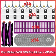 Fit For ( Midea VCR V15 Pro Ultra / V15 Pro / V15 Max / V15 Pro Mini / Eureka J15 Pro Ultra ) Brush 