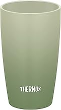 Thermos JDM-341 OG Vacuum Insulated Tumbler, 11.8 fl oz (340 ml), Olive Green