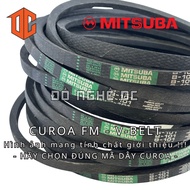 V-BELT MITSUBA BELT FM66 FM21 FM38 FM96 FM53 FM26 FM55 FM77 FM52 FM75 FM47 FM84 FM32 FM87 FM37 FM98 
