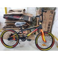 MORISON 20 inch BMX Bike (Motorcycle Spokes) (Red / Orange)