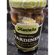 ♞,♘Montaño Spanish Sardines in Corn Oil