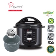 La gourmet Healthy Pressure Cooker 4L Ceramic Pot