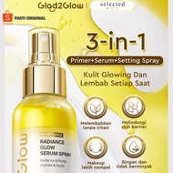 G2G Glad2Glow Glow Serum Spray 100ml White Truffle Radiance Brightens & Protects Skin Barrier Prep F