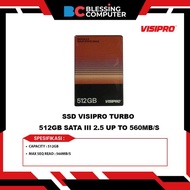 SSD VISIPRO TURBO 512GB SATA III 2.5 UP TO 560MB/S