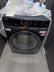 (5月中購入 9成新) 搬屋 急放 TOSHIBA東芝 前置式洗衣乾衣機 (有保用證書)