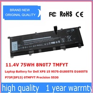 8N0T7 TMFYT Laptop Battery for Dell XPS 15 9575-D1805TS D1605TS P73F(DF13) 0TMFYT Precision 5530