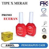 Tip Ex Cair / Tip Ex Merah Esco / Correction Fuild / Cepat Kering / Nyaman Digunakan / Stipo Cair Es